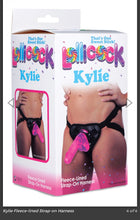 Load image into Gallery viewer, Kylie Fleece-lined Strap-on Harness