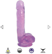 Load image into Gallery viewer, 7 Inch Slim Stick with Balls berry ice/grape