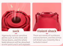 Load image into Gallery viewer, Rose vibrator