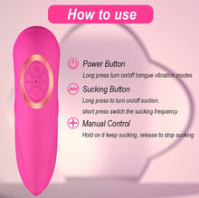 Load image into Gallery viewer, Clitoral Sucking Tongue Vibrator