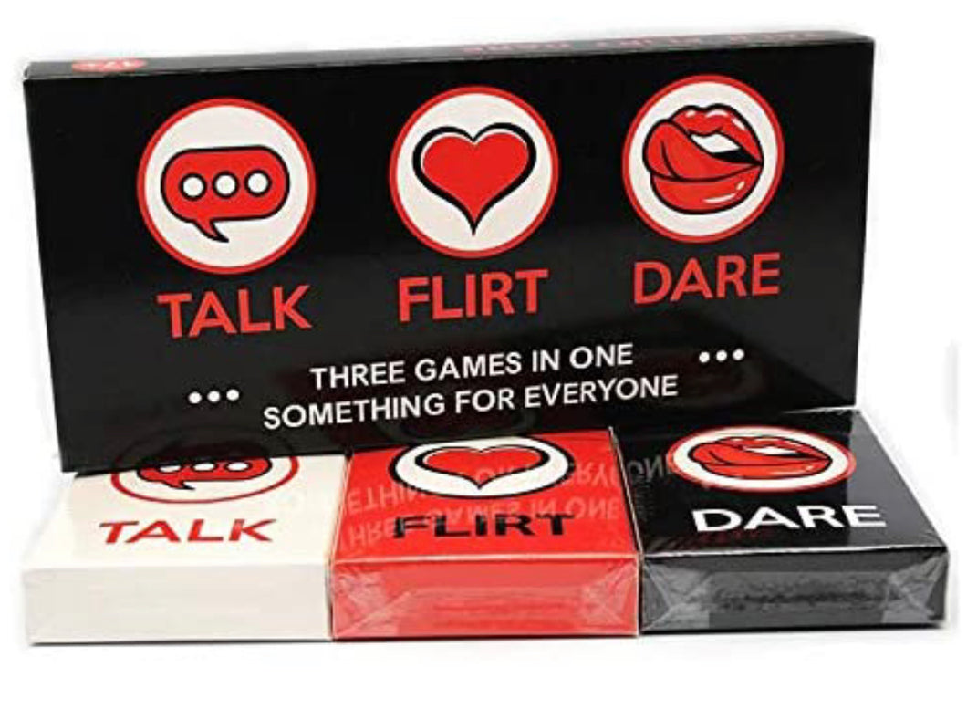 Talk dare flirt card game