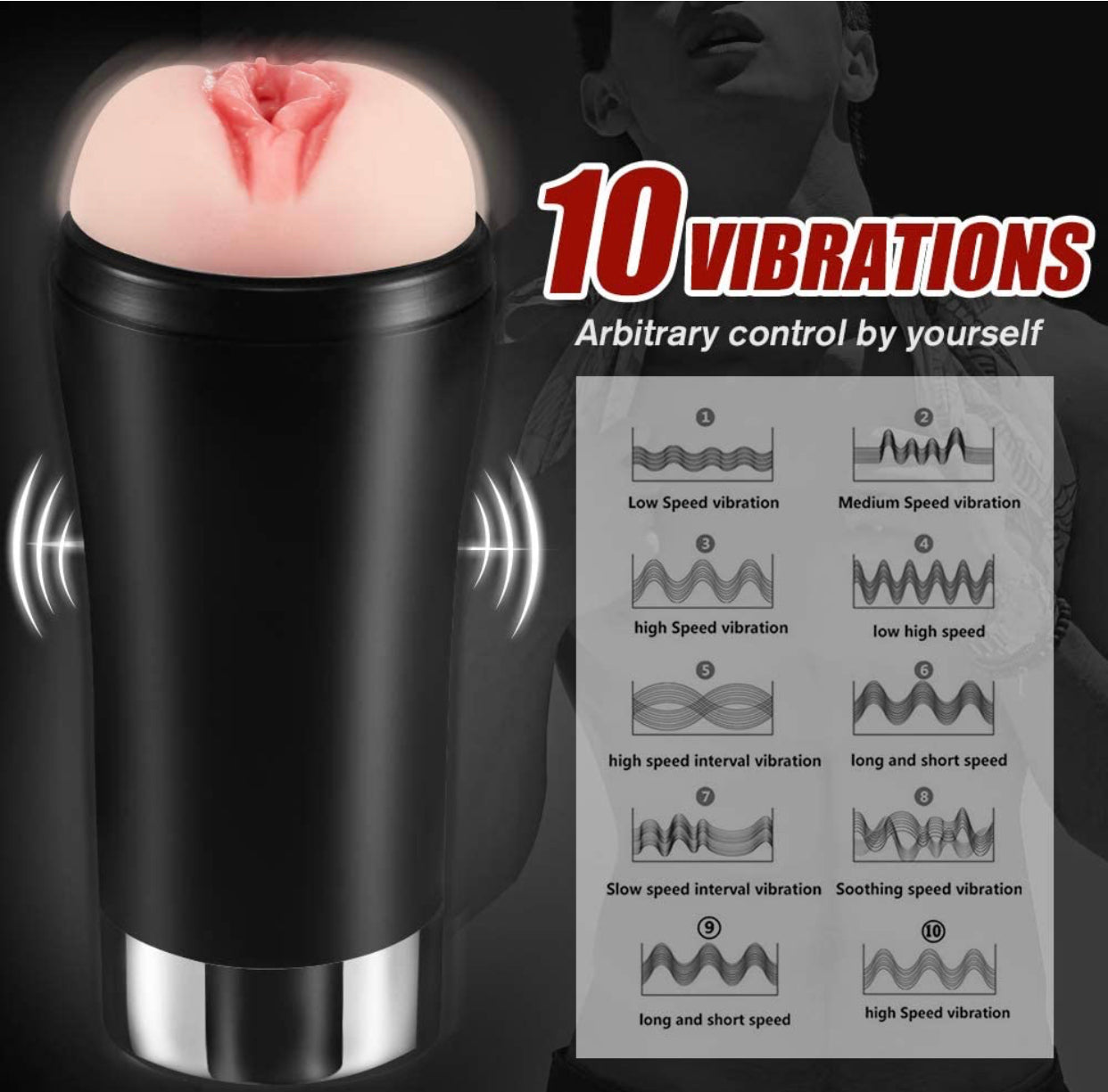 Male masturbator cup