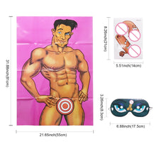 Load image into Gallery viewer, The Bachelorette/ladies Party Games-The Junk On The Hunk Poster Game
